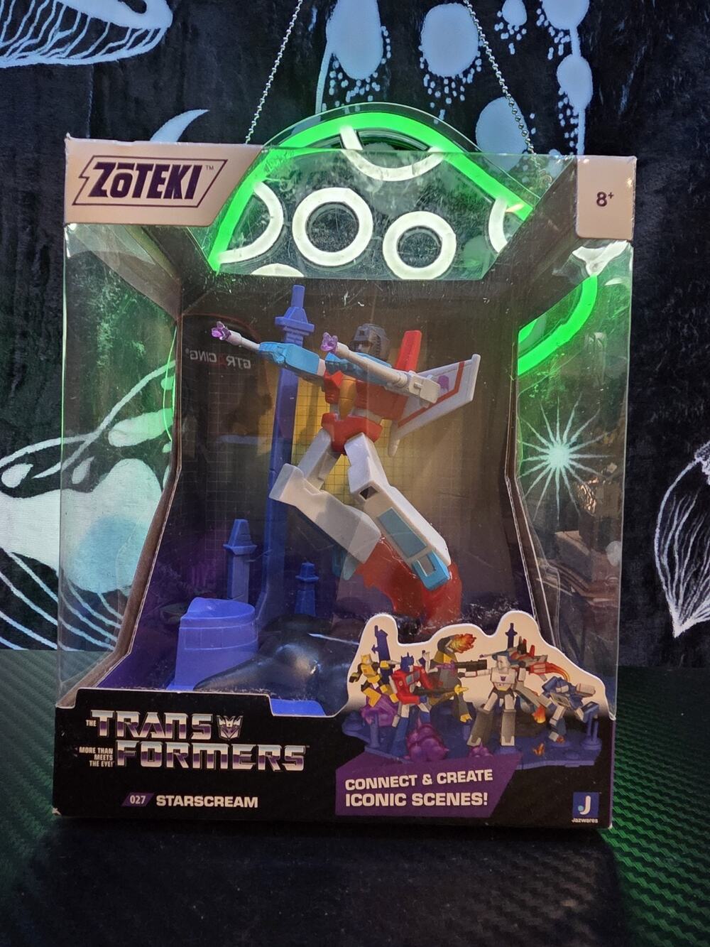 Jazwares Zoteki Series 1 Connect & Create Transformers Starscream #27 4" 2021